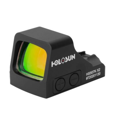 Holosun HS507K X2 Red Dot - 2 MOA Dot/ 32 MOA Circle